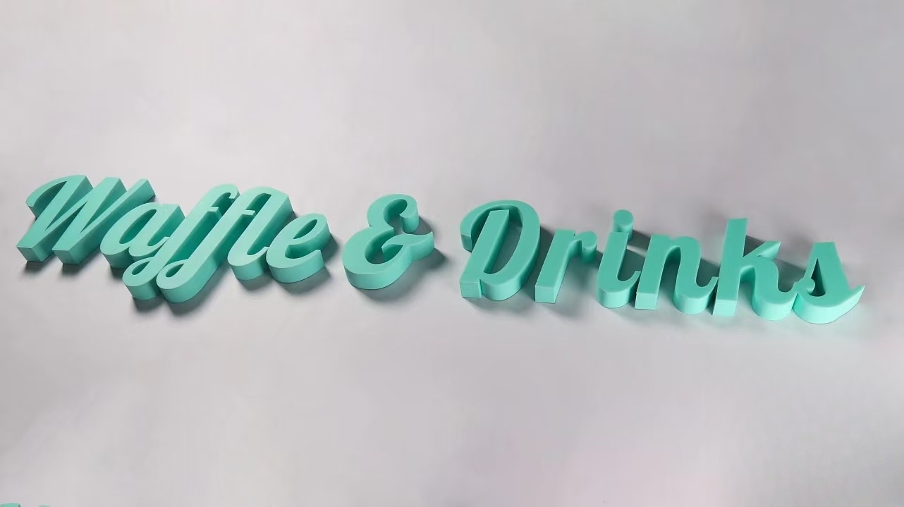 Premium Trimless Front Lit 3D Letter Signs for Indoor & Outdoor Use